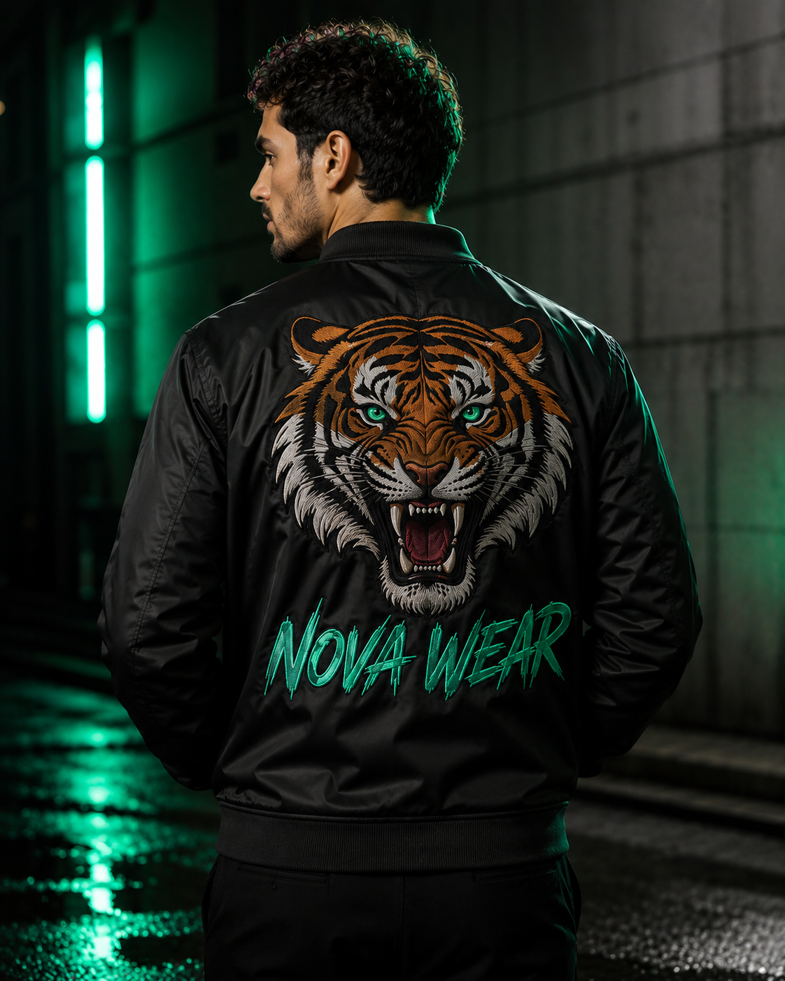 NOVA WEAR Bomber — Vista trasera
