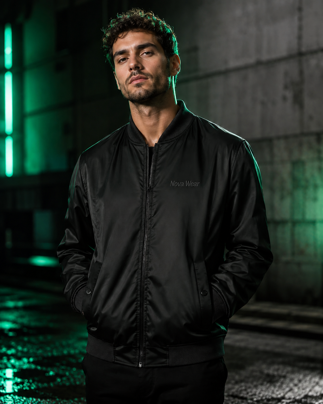 NOVA WEAR Bomber — Vista frontal
